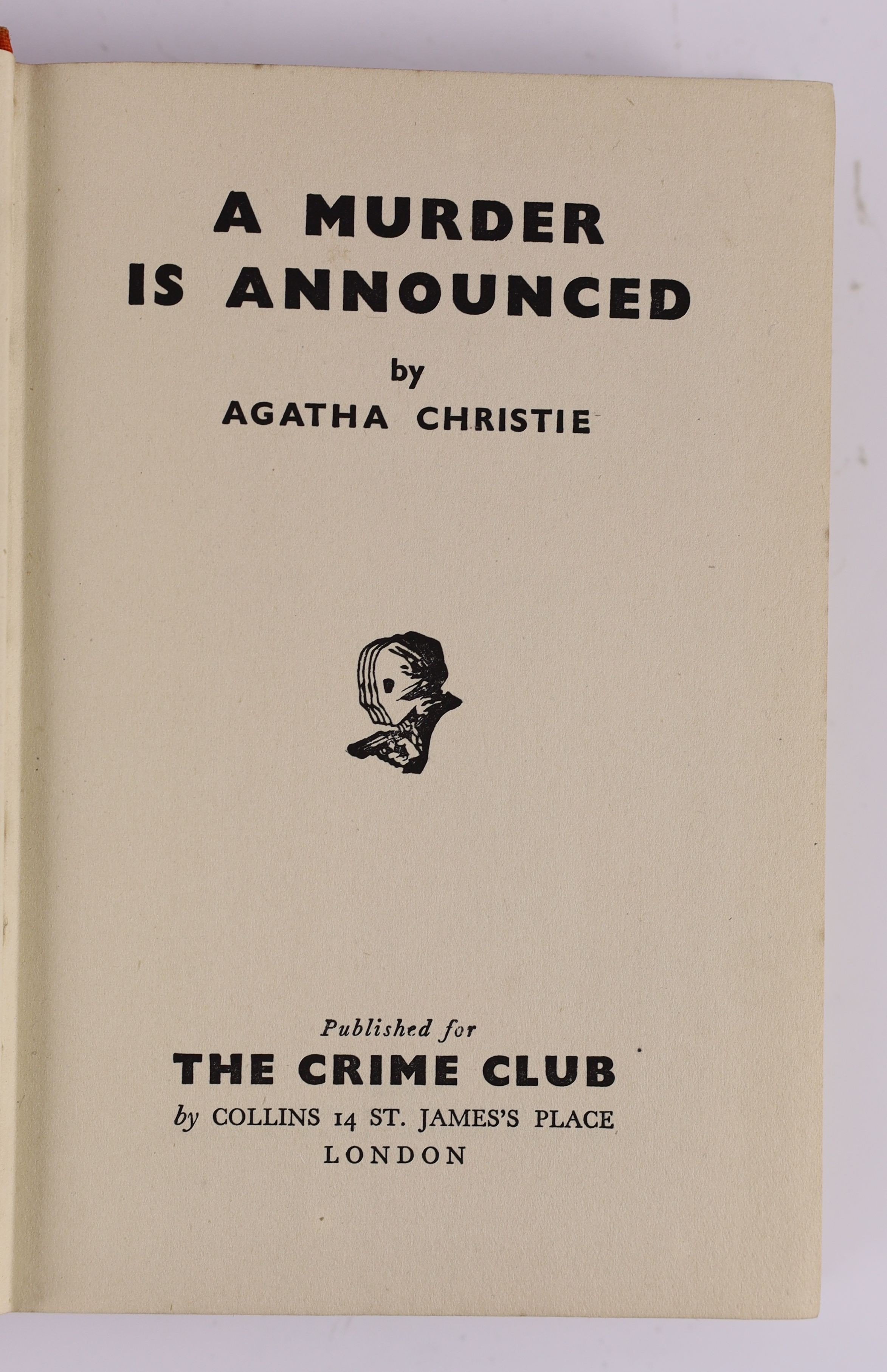 Christie, Agatha - A Murder is Announced, 1st edition